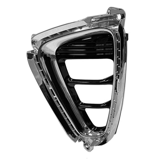 2016-2018 Kia Optima Front Driver Side Bumper Insert W/Led Fog Lamps Fog Lamp Bezel - KI1038155-Partify-Painted-Replacement-Body-Parts