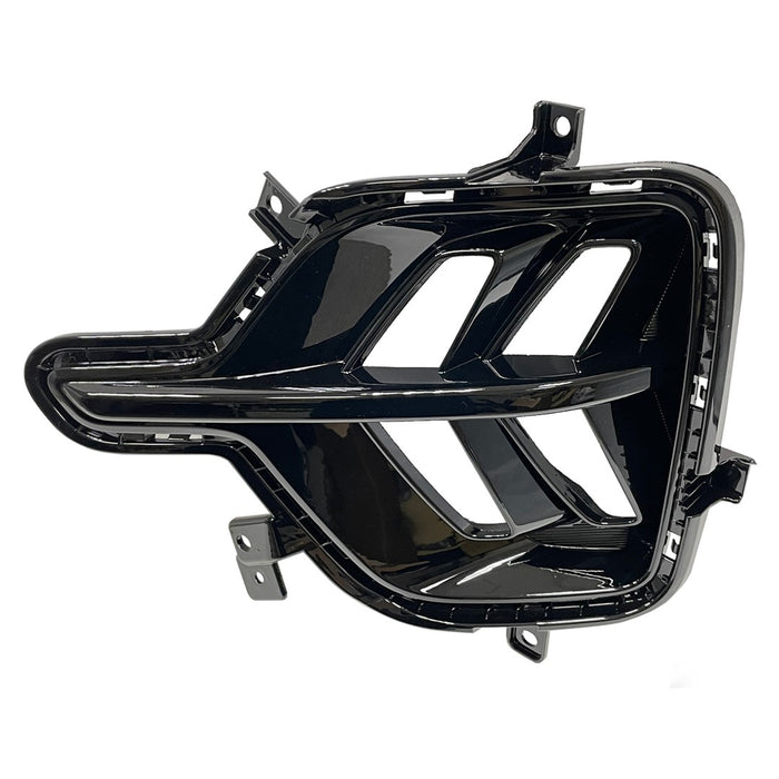 2020-2022 Kia Niro/Niro EV Front Driver Side Bumper Insert Fog Lamp Opening Cover - KI1038170-Partify-Painted-Replacement-Body-Parts