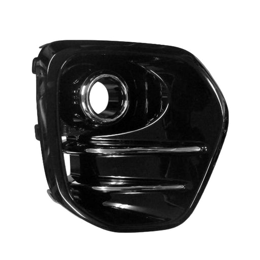 2017-2019 Kia Sportage Front Passenger Side Bumper Insert Halogen Lamps Fog Lamp Bezel W/Fog Lamps Gloss FWD - KI1039127-Partify-Painted-Replacement-Body-Parts