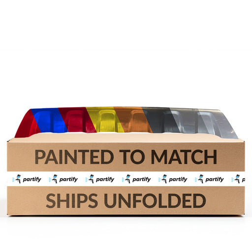 2017-2019 Kia Sportage EX/LX Front Bumper Valance W/Led Fog Lamps AWD - KI1095109-Partify-Painted-Replacement-Body-Parts