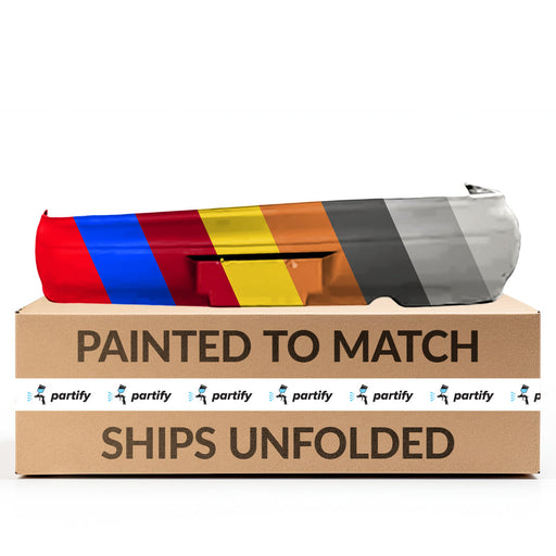 1995-1997 Kia Sephia RS CAPA Certified Rear Bumper From 10/94 - KI1100108C-Partify-Painted-Replacement-Body-Parts