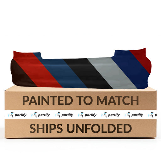 1998-2001 Kia Sephia CAPA Certified Rear Bumper - KI1100110C-Partify-Painted-Replacement-Body-Parts