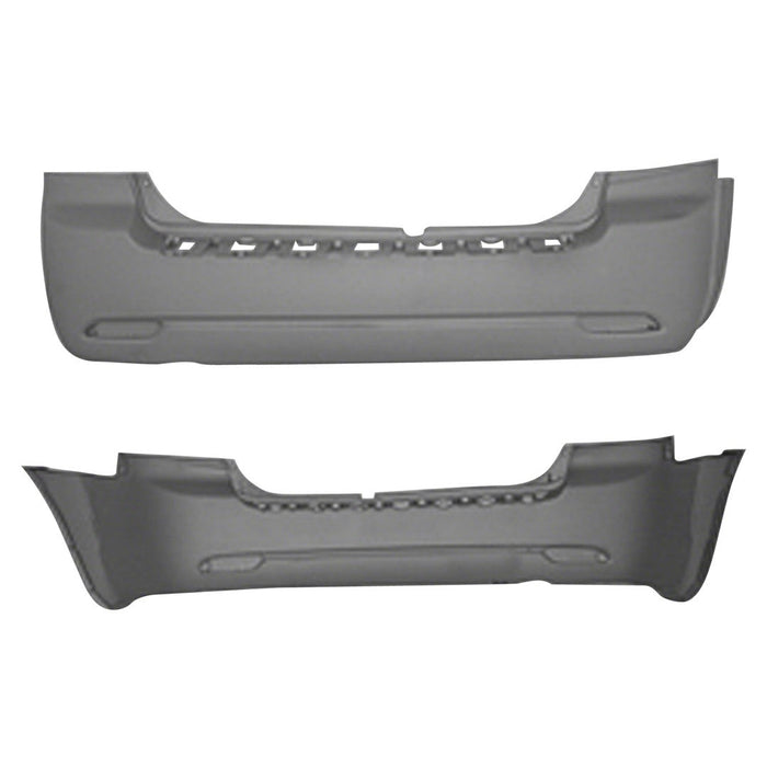 2007-2009 Kia Sorento EX CAPA Certified Rear Bumper - KI1100140C-Partify-Painted-Replacement-Body-Parts