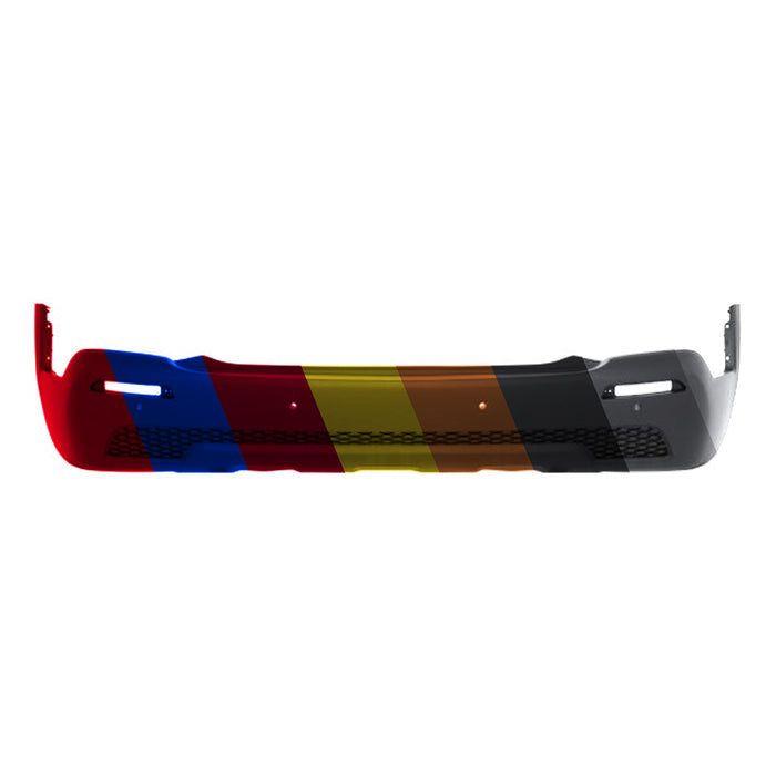 2011-2013 KIA Sorento Rear Bumper With Sensor Holes - KI1100154-Partify-Painted-Replacement-Body-Parts