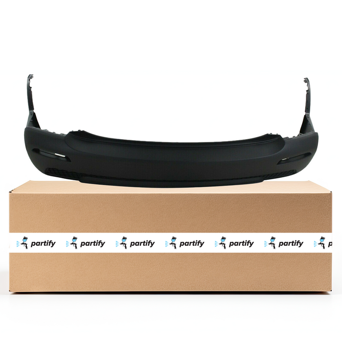 2011-2013 KIA Sorento Rear Bumper Without Sensor Holes - KI1100155-Partify-Painted-Replacement-Body-Parts