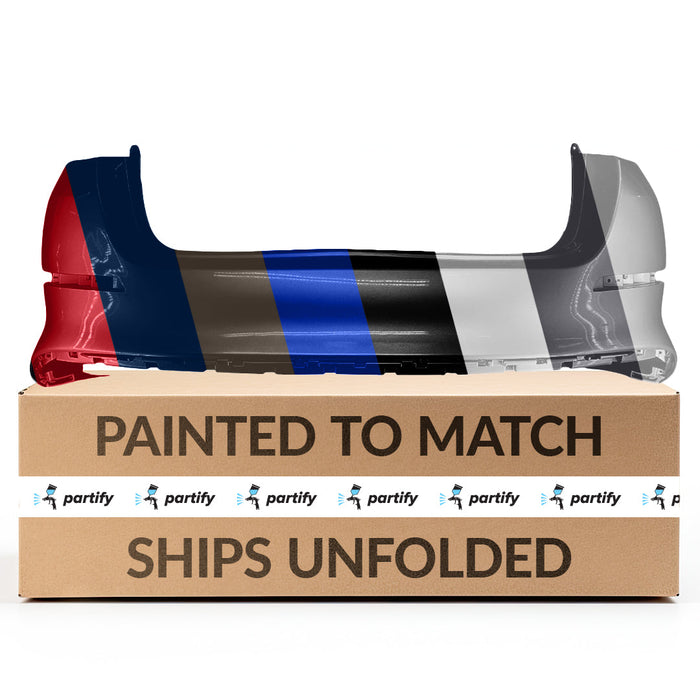 2014-2015 Kia Optima Korean Manufacture Rear Bumper Without Sensor Holes - KI1100182-Partify-Painted-Replacement-Body-Parts