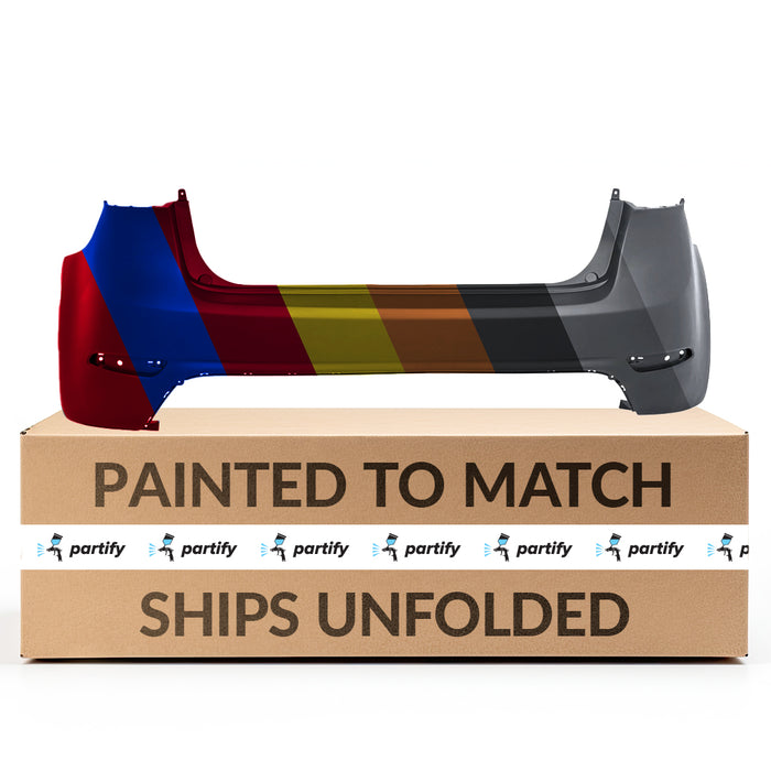 2014-2018 Kia Forte5 EX/LX OEM Rear Bumper Hatchback - 86611A7500-Partify-Painted-Replacement-Body-Parts