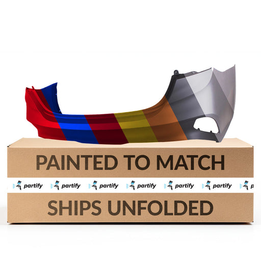 2022-2024 Kia Forte FE/GT/GT Line/GT-Line/LXS CAPA Certified Rear Bumper W/O Parking Sensors - KI1100240C-Partify-Painted-Replacement-Body-Parts