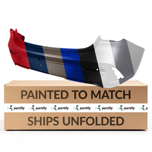 2021-2023 Kia Rio Rear Bumper Sedan - KI1100242-Partify-Painted-Replacement-Body-Parts