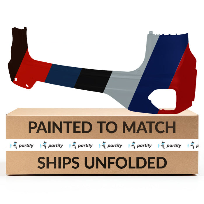 2020-2022 Kia Niro/Niro EV Rear Bumper W/Parking Sensors - KI1100250-Partify-Painted-Replacement-Body-Parts