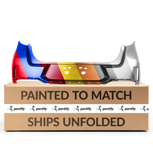 2023 Kia Soul EX/EX Premium/EX+/LX/S CAPA Certified Rear Upper Bumper - KI1114120C-Partify-Painted-Replacement-Body-Parts