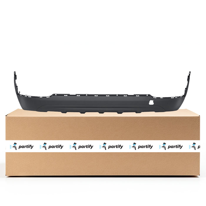2017-2019 KIA Sportage Rear Lower Bumper Without Sensor Holes - KI1115109-Partify-Painted-Replacement-Body-Parts