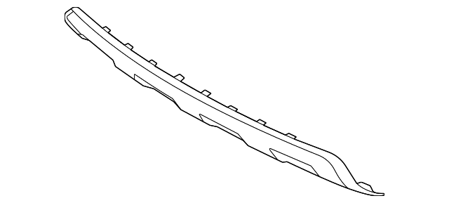 Kia Sorento Rugged Design Rear Bumper Molding - KI1144121