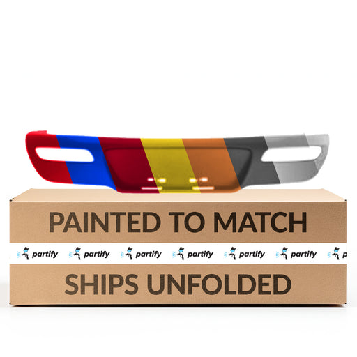 2012-2015 Kia Rio EX/LX Rear Bumper Valance/Grille Kit Panel Hatchback - KI1195144-Partify-Painted-Replacement-Body-Parts