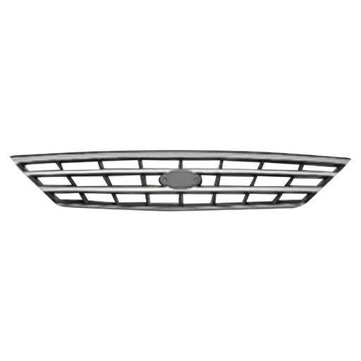 2002-2004 Kia Spectra Grille & Bright Early Design Assembly 4 Door Sedan - KI1200108-Partify-Painted-Replacement-Body-Parts