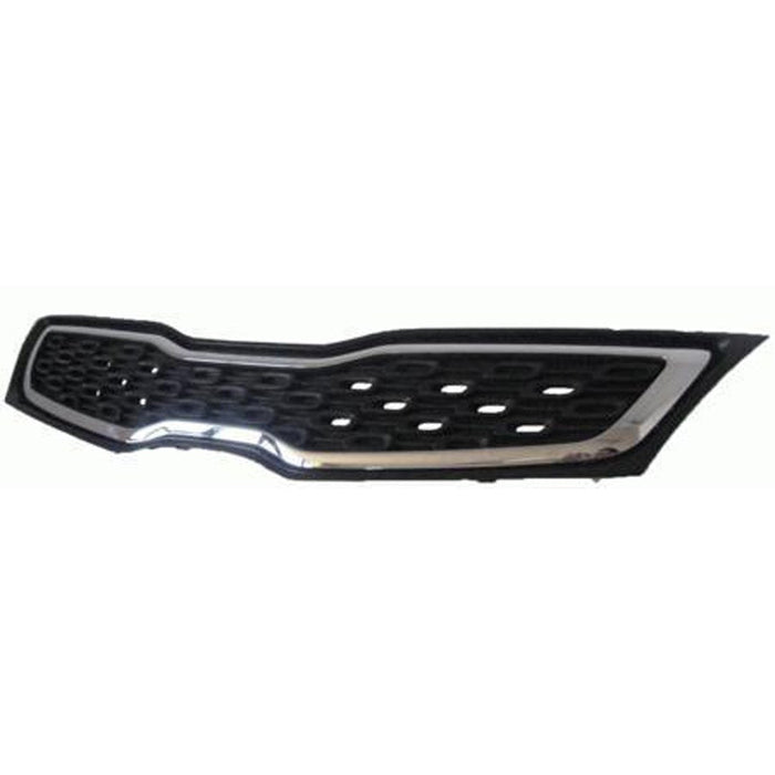 2012-2015 Kia Rio Grille Assembly Sedan - KI1200151-Partify-Painted-Replacement-Body-Parts