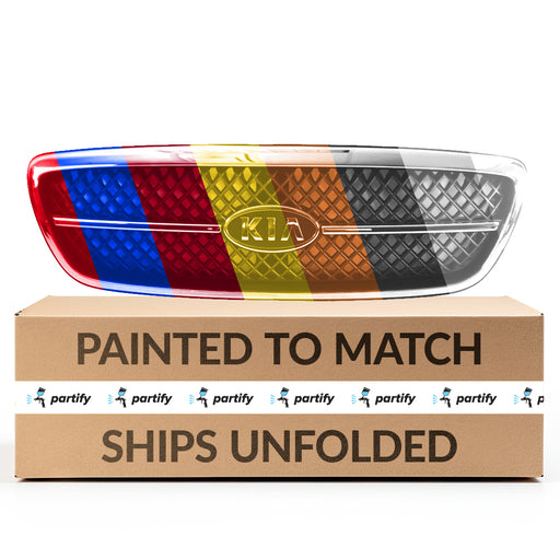 2004-2005 Kia Sedona EX Grille Assembly - KI1200167-Partify-Painted-Replacement-Body-Parts