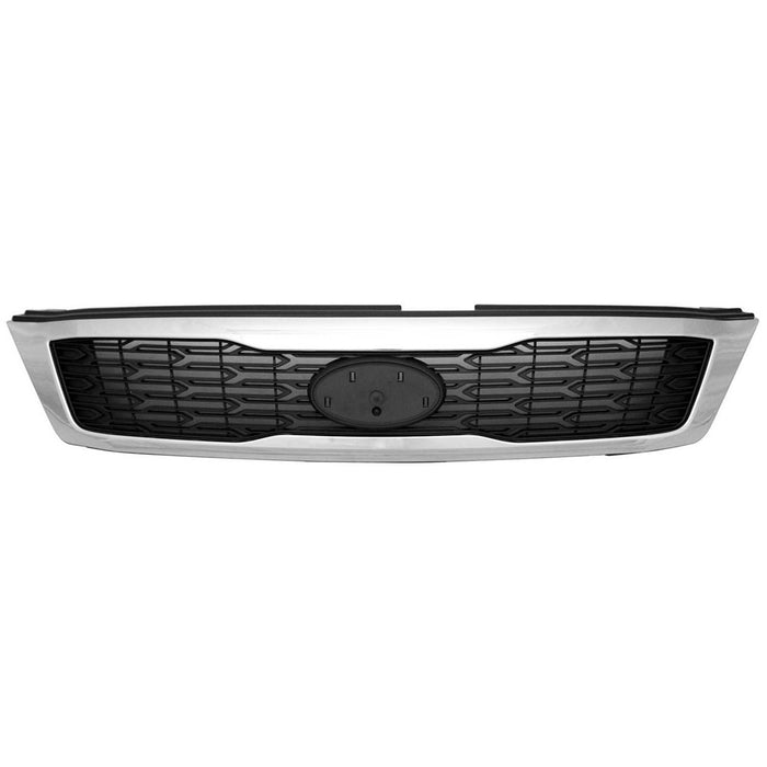 2006-2012 Kia Sedona Grille Type 2 Assembly - KI1200168-Partify-Painted-Replacement-Body-Parts