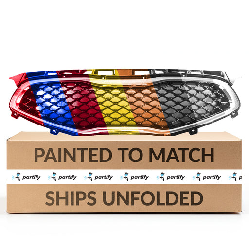 2014-2016 Kia Cadenza Grille W/O Surround View Assembly - KI1200171-Partify-Painted-Replacement-Body-Parts