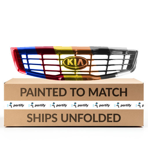 2014-2016 Kia Sportage Grille Assembly 2L L4 - KI1200176-Partify-Painted-Replacement-Body-Parts