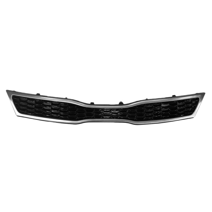 2016-2017 Kia Rio Grille W/Chrome Trim Assembly Hatchback - KI1200197-Partify-Painted-Replacement-Body-Parts