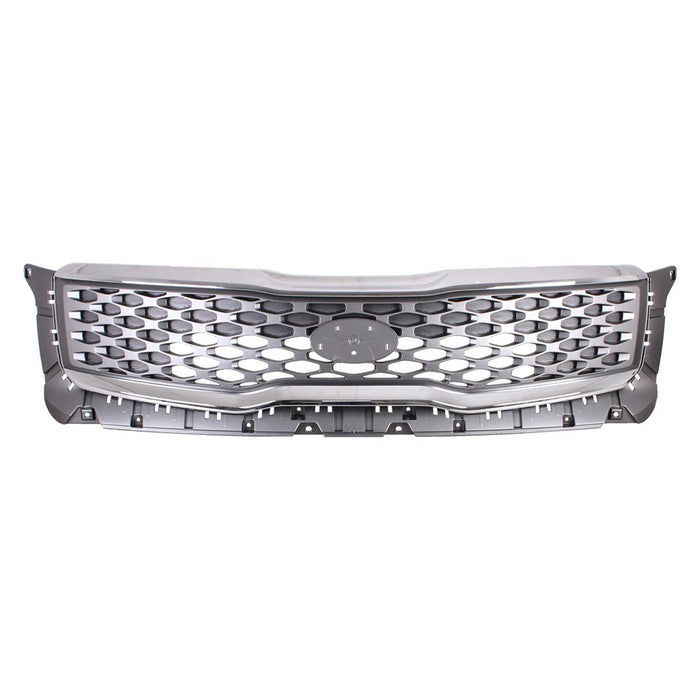 2020-2021 Kia Telluride LX Grille Assembly - KI1200208-Partify-Painted-Replacement-Body-Parts