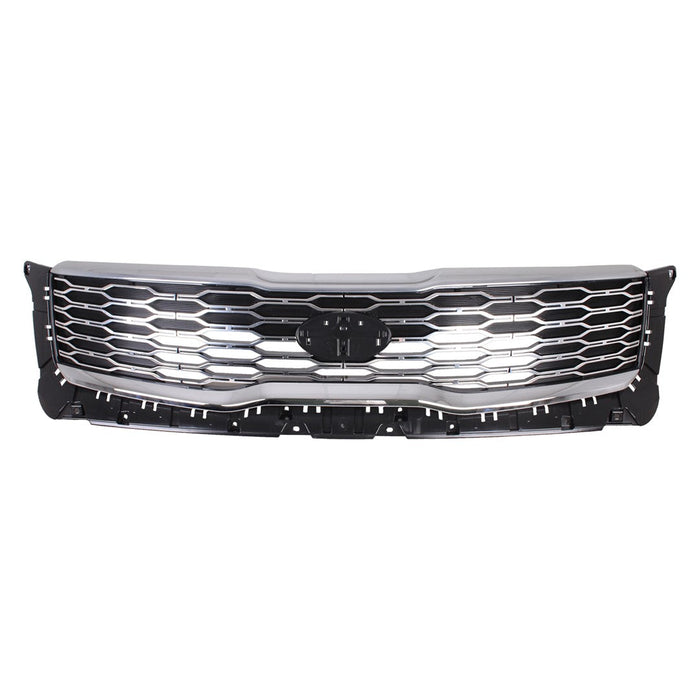 2020-2021 Kia Telluride EX/S Grille Assembly - KI1200209-Partify-Painted-Replacement-Body-Parts