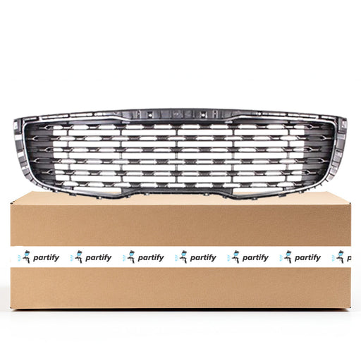 2019-2021 Kia Sedona CAPA Certified Grille Std Type Assembly - KI1200216C-Partify-Painted-Replacement-Body-Parts