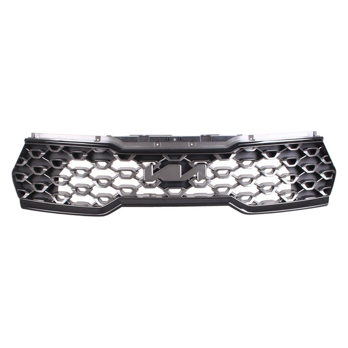 2022-2023 Kia Sorento EX/LX/S/SX Grille W/O Camera Silver Assembly - KI1200230-Partify-Painted-Replacement-Body-Parts