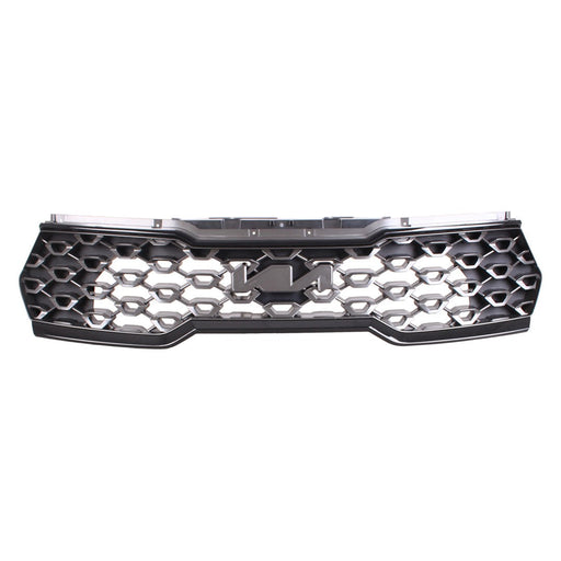 2022-2023 Kia Sorento EX/LX/S/SX Grille W/O Camera Silver Assembly - KI1200230-Partify-Painted-Replacement-Body-Parts