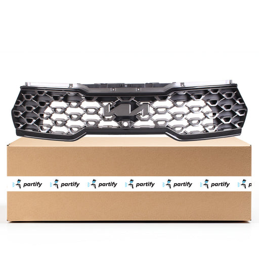 2022-2023 Kia Sorento SX Prestige CAPA Certified Grille W/Camera Silver Assembly - KI1200231C-Partify-Painted-Replacement-Body-Parts