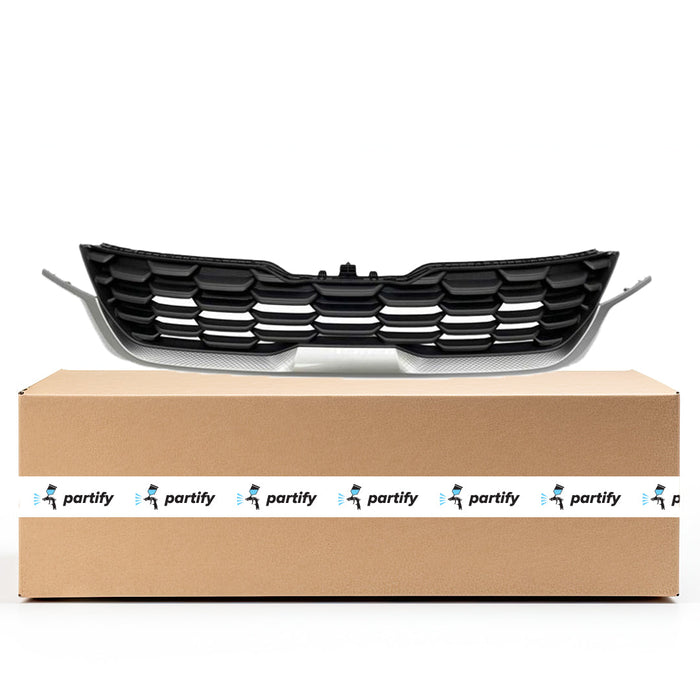 2021-2023 Kia Seltos LX CAPA Certified Grille Assembly - KI1200235C-Partify-Painted-Replacement-Body-Parts