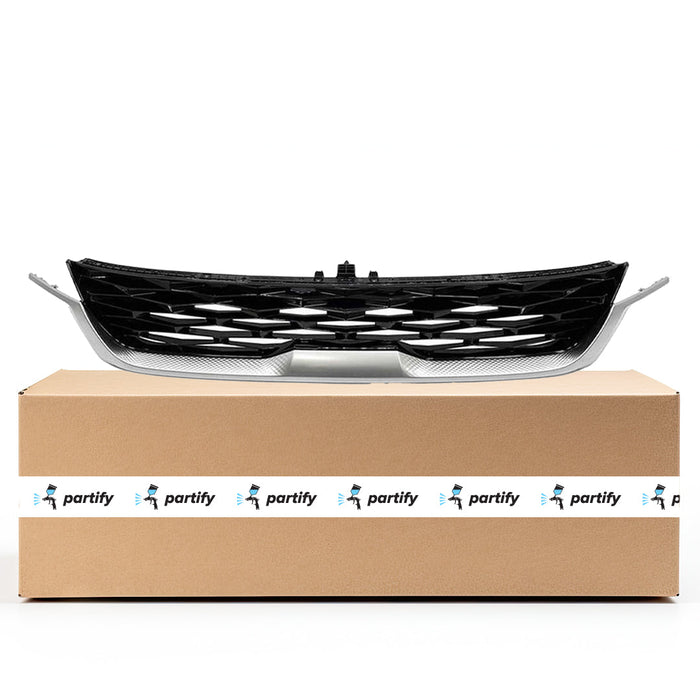 2022-2023 Kia Seltos EX/EX Premium/Nightfall Edition CAPA Certified Grille Assembly - KI1200236C-Partify-Painted-Replacement-Body-Parts