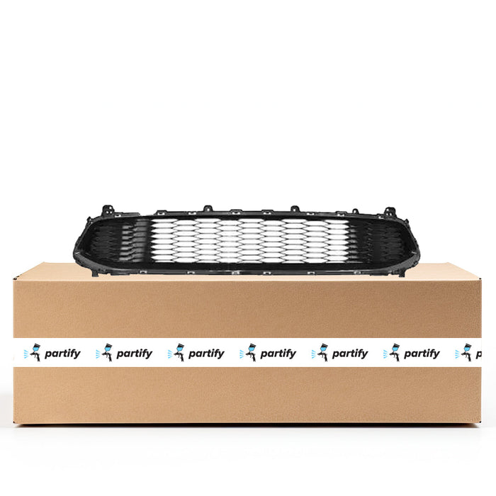 2018-2019 Kia Stinger Base/Premium CAPA Certified Grille W/O Intelligent Cruise Control Assembly - KI1200241C-Partify-Painted-Replacement-Body-Parts