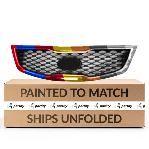 2015-2018 Kia Sedona EX/L/LX/SX Grille W/Surround View Assembly - KI1200243-Partify-Painted-Replacement-Body-Parts