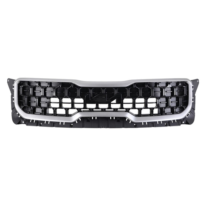 2023-2024 Kia Telluride EX X-Line Grille Assembly - KI1200274-Partify-Painted-Replacement-Body-Parts