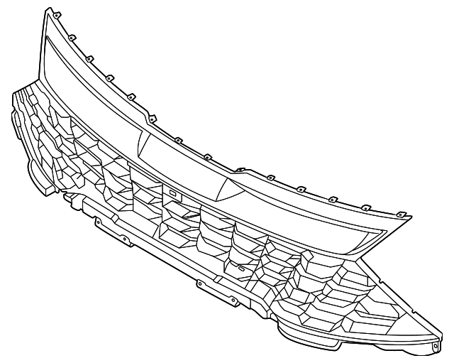 Kia Sportage Grille Hybrid LX - KI1200295