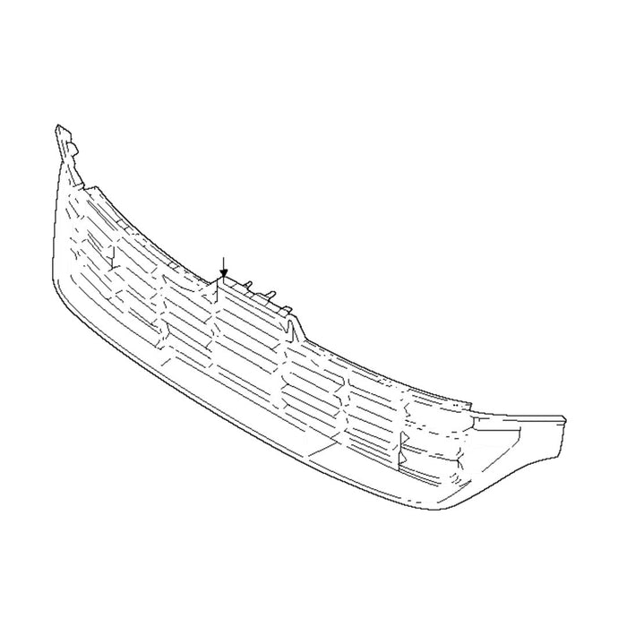 Kia Seltos EX/EX Premium/S/Upper Garnish Grille Molding EX - KI1217103