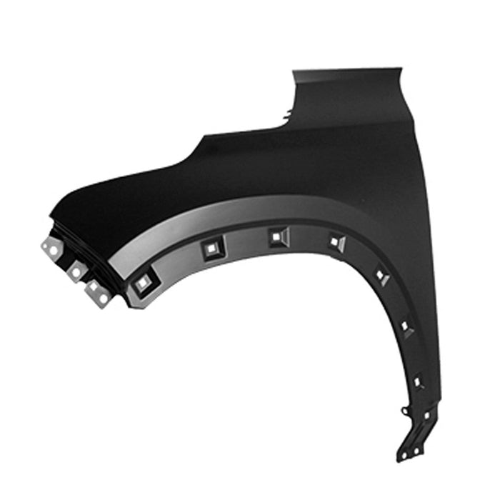 2021-2023 Kia Seltos EX/EX Premium/S/S Turbo/SX/SX Turbo Front CAPA Certified Driver Side Fender W/O Lamp Hole - KI1240159C-Partify-Painted-Replacement-Body-Parts