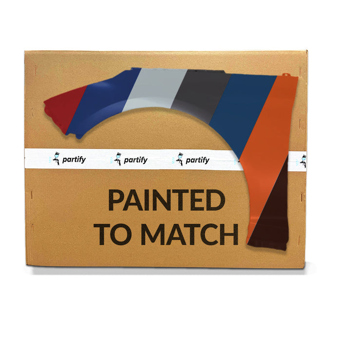 2017-2019 Kia Cadenza Front CAPA Certified Driver Side Fender - KI1240164C-Partify-Painted-Replacement-Body-Parts