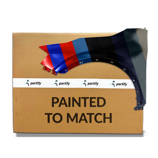 2023-2024 Kia Sportage Plug-In Hybrid EX Premium/Plug-In Hybrid SX/Plug-In Hybrid X-Line/Plug-In Hybrid X-Line Prestige Front CAPA Certified Driver Side Fender Korea Built - KI1240167C-Partify-Painted-Replacement-Body-Parts