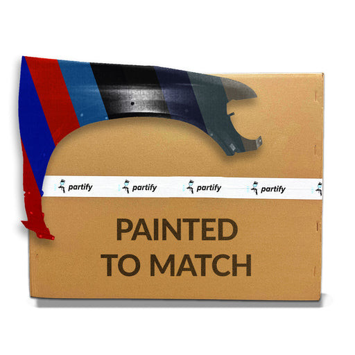 1998-2002 Kia Sportage Passenger Side Fender With Molding - KI1241102-Partify-Painted-Replacement-Body-Parts