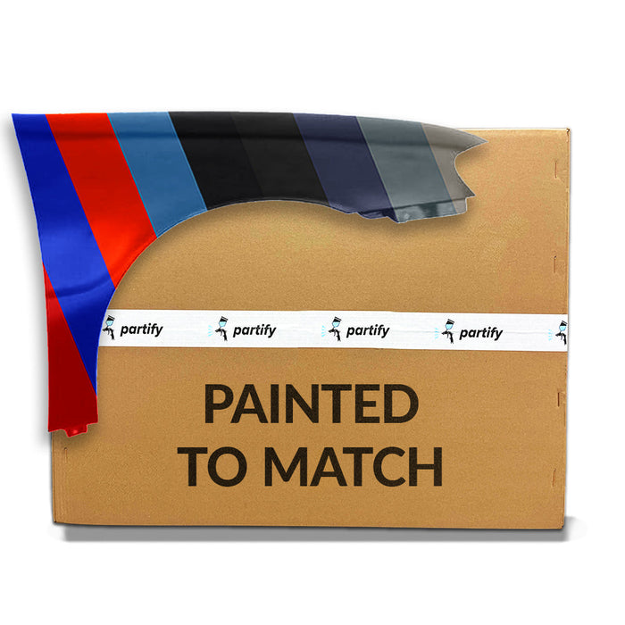 1995-1997 Kia Sephia Front CAPA Certified Passenger Side Fender From 10/94 - KI1241105C-Partify-Painted-Replacement-Body-Parts