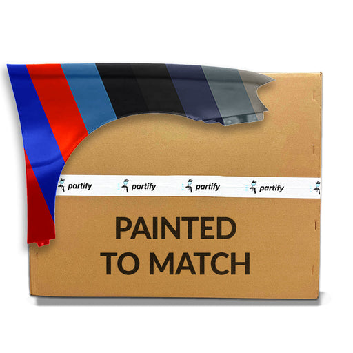 1995-1997 Kia Sephia Front CAPA Certified Passenger Side Fender From 10/94 - KI1241105C-Partify-Painted-Replacement-Body-Parts