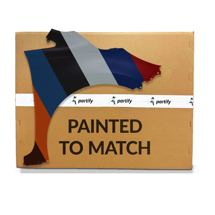 2015-2021 Kia Sedona Front CAPA Certified Passenger Side Fender Panel & Bracket Assy - KI1241168C-Partify-Painted-Replacement-Body-Parts