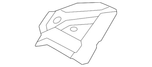 Kia Sportage Apron Extension Fender Brace - KI1245111