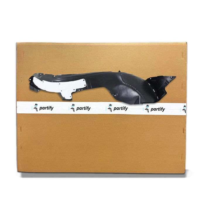 2014-2016 KIA Forte CAPA Certified Driver Side Fender Liner If For 5 Door Hatchback Only Fits 2.0L - KI1248122C-Partify-Painted-Replacement-Body-Parts