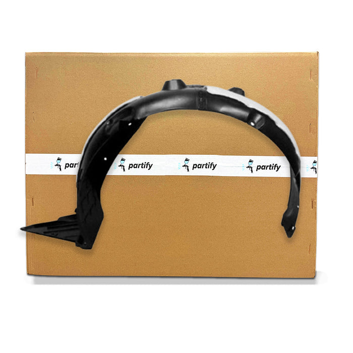 2011-2013 Kia Optima EX/EX Luxury/Hybrid/Hybrid EX/Hybrid LX/Hybrid Premium/LX CAPA Certified Driver Side Fender Liner W/Insulation Foam - KI1248133C-Partify-Painted-Replacement-Body-Parts