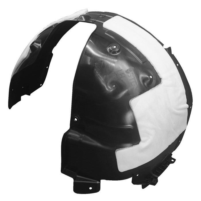 2021-2023 Kia Sorento EX/LX/S/SX/SX Prestige/X-Line SX Prestige Driver Side Fender Liner 2 Piece Cover - KI1248170-Partify-Painted-Replacement-Body-Parts