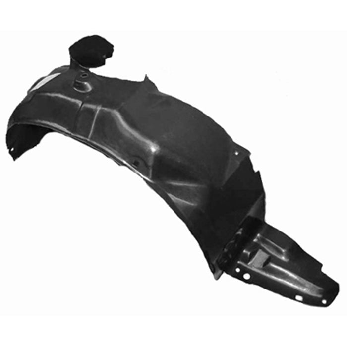 2000-2004 Kia Spectra Front Passenger Side Fender Splash Shield Early Design 4 Door Hatchback - KI1251104-Partify-Painted-Replacement-Body-Parts